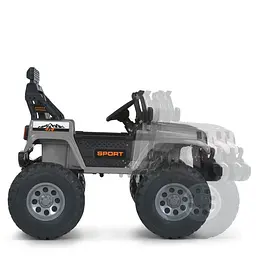 Дитячий електромобіль Bambi Джип M 6204EBLR-11 24V до 60 кг - мініатюра 9