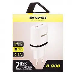 Зарядний пристрій Awei C-930 (2USB, 1.2 A +2.1 A ) - мініатюра 5