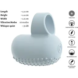 Кліторальний стимулятор Beau coeur Kiremo Finger Vibra - мініатюра 9