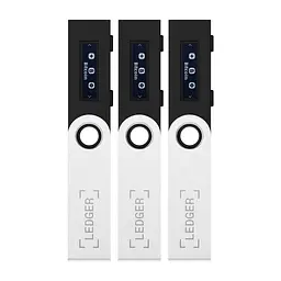 Набір криптогаманців Ledger Family Pack Nano S Matte Black