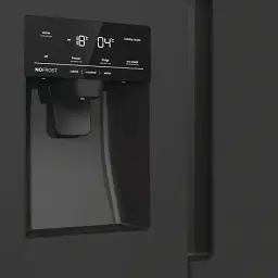 Холодильник Gorenje SBS 179х70х92 см 2 двері 376(190) л А++ NF+ Інв. диспенсер генератор льоду Зовн. Диспл чорний - мініатюра 5