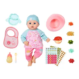 Інтерактивна лялька Baby Annabell Ланч крихітки Аннабель, з аксесуарами, 43 см (702987) - мініатюра 3