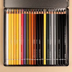 Набір олівців кольорових 99IDEAS "Color Expert" 24 кольори, Animal Set, металева коробка, 99CE-24ANIM - мініатюра 5