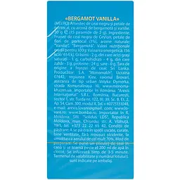 Чай чорний Lovare Bergamot Vanilla 30 г (15 шт. х 2 г) (947957) - мініатюра 6