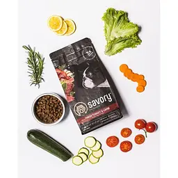 Сухий корм Savory Small для собак малих порід, зі свіжим ягням та індичкою, 3 кг - мініатюра 7
