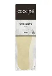 Устілки Coccine Wool On Latex Premium зимові вовняні на латексі, термо, 4 мм. Розмір 44