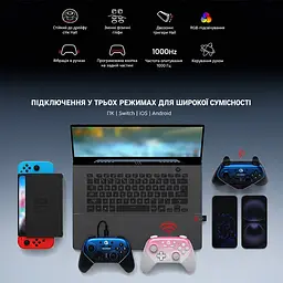 Ігровий контролер геймпад GameSir Super Nova T4n Pro Gamepad з док-станцією - мініатюра 5