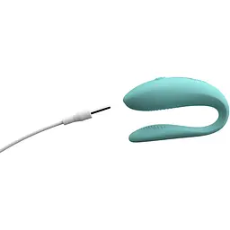 Смарт-вібратор для пар We-Vibe Sync Lite Aqua - мініатюра 5