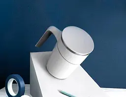 Термокухоль з присоскою Xiaomi Fiu Elegant Cup 470 мл White [FIUYYBDB001] [75047] - мініатюра 6