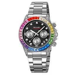 Жіночий наручний годинник 2352SIBK Silver-Black Skmei acs0029976