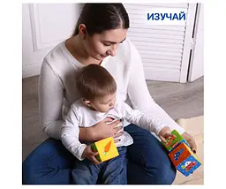 Набір м'яких кубиків Масік Тваринки на фермі (MC 090601-05) - мініатюра 5