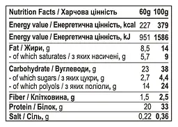 Батончик Протеїновий Protein Bar - 12x60г Шоколад-Карамель - мініатюра 2