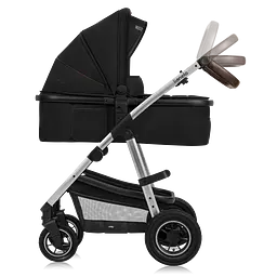 Універсальна коляска Lionelo Amber 2в1 Black Silver (LO-AMBER BLACK SILVER (2in1)) - мініатюра 5