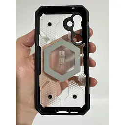 Оригінальний протиударний чохол UAG Pathfinder для Samsung Galaxy S23 FE (S711) Clear Ice 214410114343 - мініатюра 9