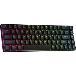 Клавіатура MageGee MK-BOX RGB Magnetic Amethyst Switch Black (6971969728646-UA) [164296] - мініатюра 2