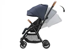 Дитяча коляска Miqilong 2Way, Синя (YOT-2WAY-BLUE) - мініатюра 5