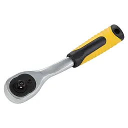 Тріскачка Sigma із вигнутою ручкою 1/4" 150мм 72T CrV (6050071) - мініатюра 4