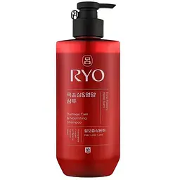 Шампунь Ryo Damage Care & Nourishing Shampoo 480 мл (8809803590297)