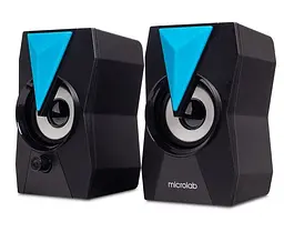 Компьютерные колонки 2.0 MICROLAB B22 USB - мініатюра 2