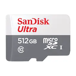 Карта пам'яті SanDisk 512GB microSDXC class 10 UHS-I Ultra (SDSQUNR-512G-GN3MN)