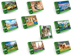 Пазли, Danko Toys, 1000 ел., в асортименті