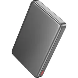 Зовнішній акумулятор Hoco Q26A Joy MagSafe 10000 mAh 20W Metal Gray [117332] - мініатюра 2