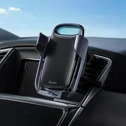 Автотримач Baseus Milky Way Electric Bracket Black - мініатюра 3