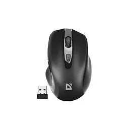Мишка Defender Prime MB-053 Silent Wireless Black (52053) - мініатюра 1
