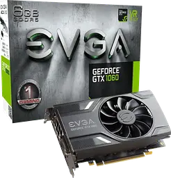 Відеокарта GeForce GTX 1060 6GB Evga Gaming SC Gaming ACX (06G-P4-6163-KR) Б/В - мініатюра 2