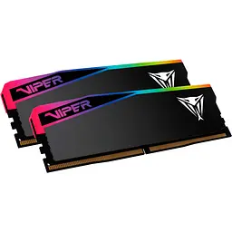 Модуль пам'яті для комп'ютера DDR5 32GB (2x16GB) 6400 MHz Viper Elite 5 Ultra RGB Patriot (VEUR532G6432K) - мініатюра 4