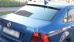 Cпойлер заднього скла козирок Fly для Volkswagen Polo 2009- Седан / Глянець