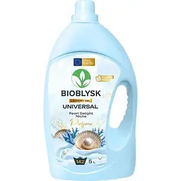 Гель для прання BIOBLYSK 5л Без фосфатів Universal & Pearl Delight Niche Perfume