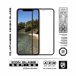 Скло захисне Armorstandart Icon 3D Apple iPhone 12 Pro Max Black (ARM57194) - мініатюра 2