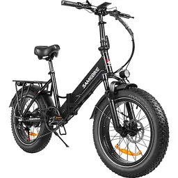 Електровелосипед Samebike LOTDM200-II Black [131845] - мініатюра 2