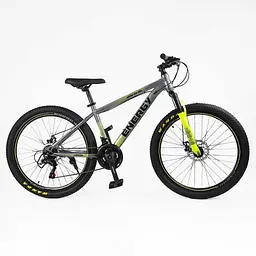 Велосипед спортивний Corso Energy EN-26112 26" сталева рама, Shimano 21 швидкість