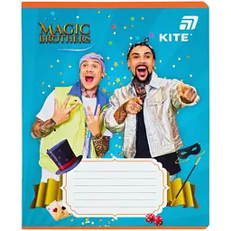 Набір зошитів Kite Magic Brothers 12 аркушів у клітинку 25 шт. (Набір зошитів Kite Magic Brothers ) - мініатюра 6