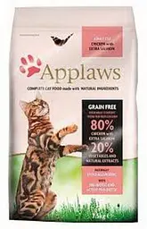 Сухий корм для котів Applaws Adult Cat Chicken with Extra Salmon 7,5 кг (AL-1415)