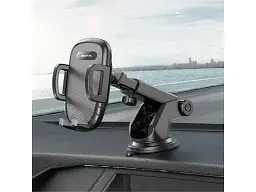 Автомобільний тримач для смартфона Borofone BH53 Windy Black/Grey (6931474751867) - мініатюра 5