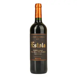 Вино Estola Gran Reserva La Mancha DO червоне сухе 13.5% 0.75 л