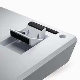 Клавіатура Ducky One X Magnetic Switch Wireless UA White (ON2408AST3-DAUSPDOECL2WW1) - мініатюра 5