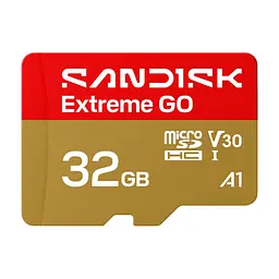 Карта пам'яті SanDisk 32GB microSDXC class 10 UHS-I Extreme GO (SDSQXGN-032G-GN6MN)