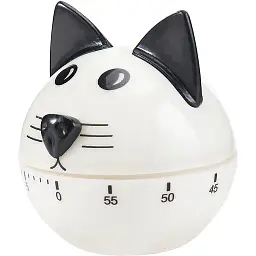 Таймер кухонний Moller 601007 Cat White (601007) - мініатюра 2