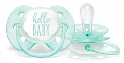 Пустушка Philips Avent Ultra Soft для хлопчика 0-6 місяців , 2 шт. (SCF222/01) - мініатюра 4