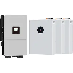 Система зберігання енергії Deye SUN-15K-SG05LP3-EU-SM2 15kW + 3 АКБ SE-F5 Pro-С 15.3 kWh (51.2V/100Ah/5120Wh) [159639]