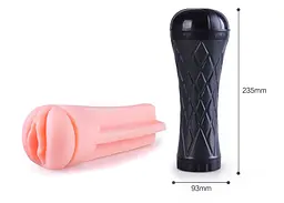 Мастурбатор Vagina cyber skin Latarka Boss Series 60-00024 98343 - мініатюра 2
