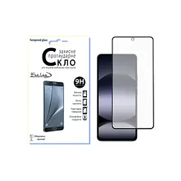 Скло захисне Fine Line Xiaomi Redmi Note 14 Black (FL-TGFG-381)