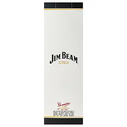 Віскі Jim Beam White Straight Bourbon, + склянка, 40 %, 0,7 л - мініатюра 4