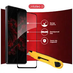 Скло захисне Intaleo Full Glue Xiaomi Poco X4 Pro 5G Black (1283126535246) - мініатюра 5
