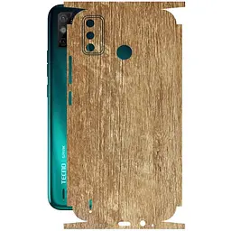 Защитная пленка StatusSKIN для Tecno Spark Go 2020 Корпус Винил Дерево светлое
