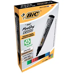 Набір маркерів Bic перманентних, 4 кольори (bc8209112) - мініатюра 2